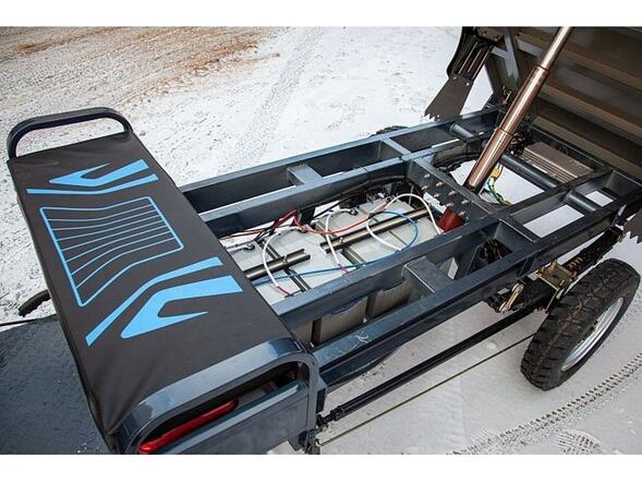 Грузовой электротрицикл Rutrike Титан 2000 ГИДРАВЛИКА 60V1500W